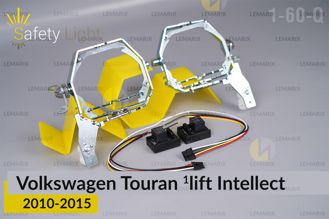 Перехідна рамка для VW Volkswagen Touran Intellect (2010-2015) 1 рест