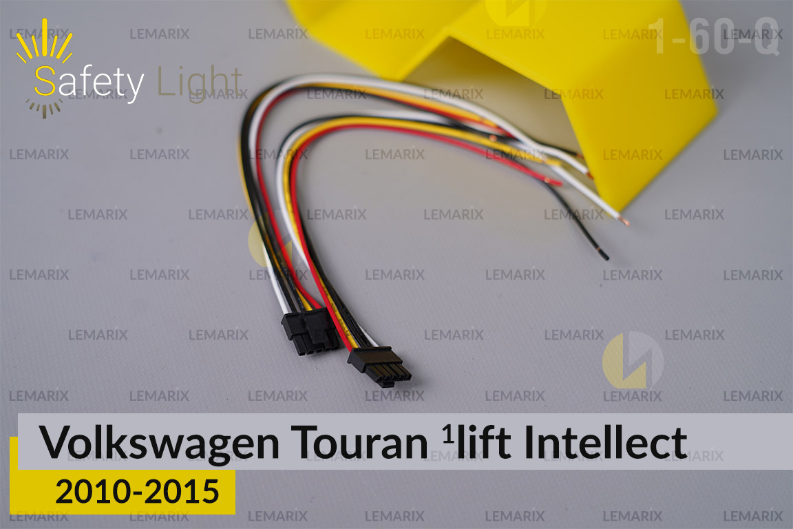 Перехідна рамка для VW Volkswagen Touran Intellect (2010-2015) 1 рест