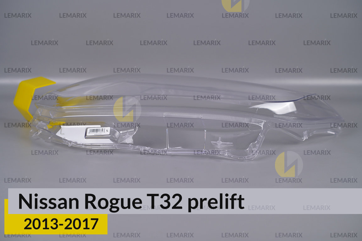 Скло фари Nissan Rogue T32 (2013-2017) дорест ліве