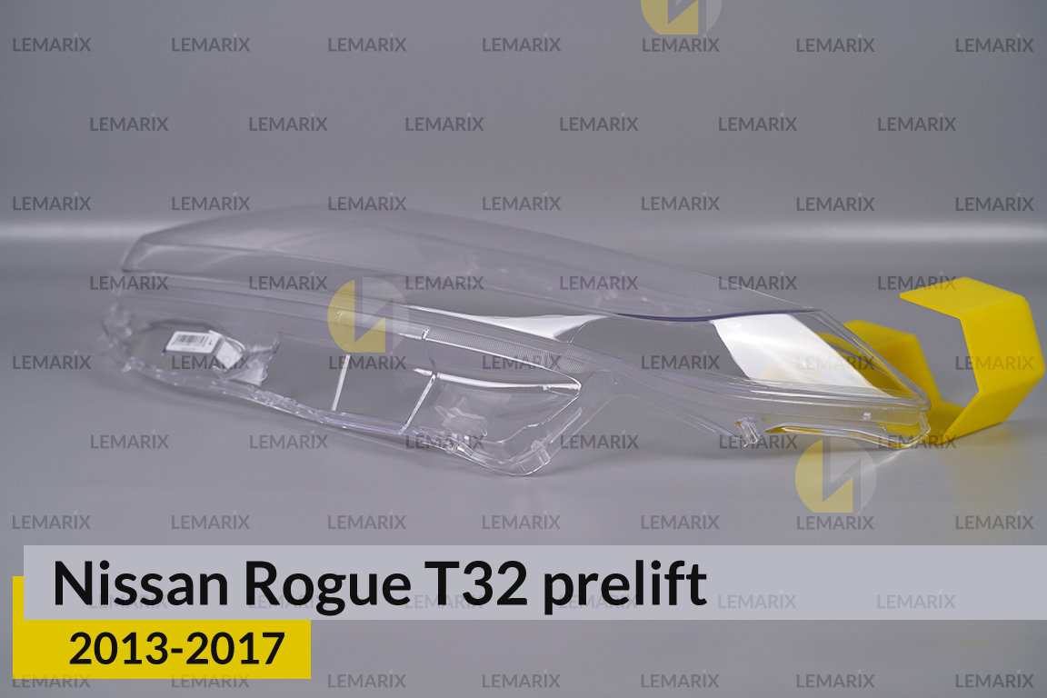 Скло фари Nissan Rogue T32 (2013-2017) дорест ліве