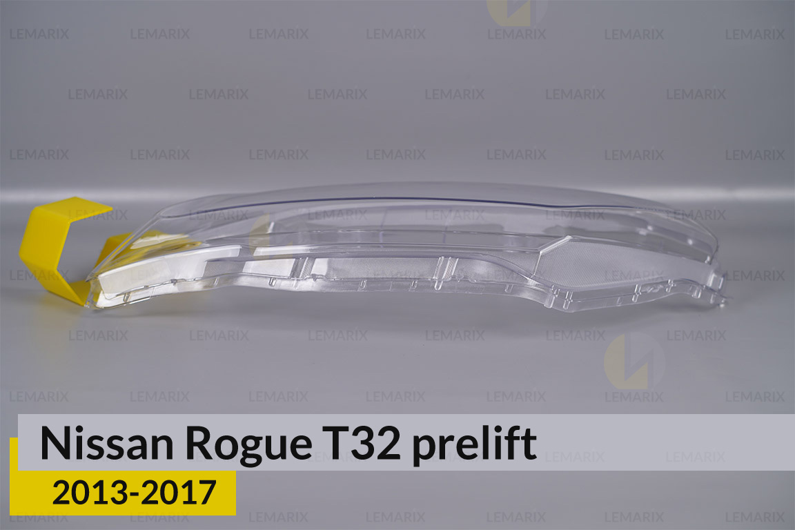 Скло фари Nissan Rogue T32 (2013-2017) дорест ліве