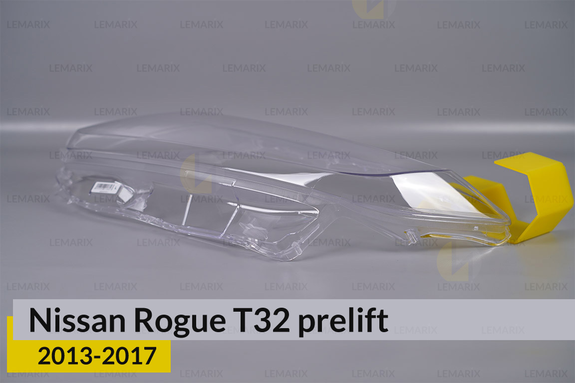 Скло фари Nissan Rogue T32 (2013-2017) дорест ліве