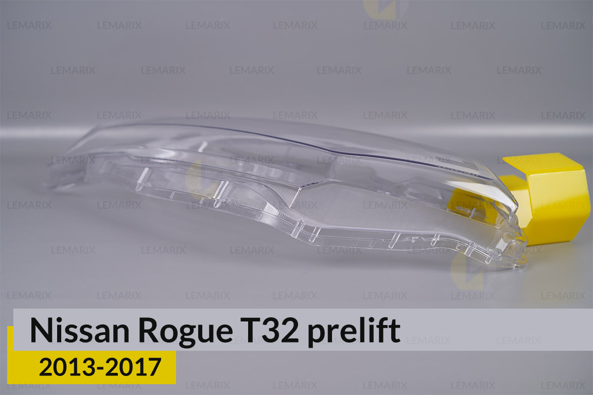 Скло фари Nissan Rogue T32 (2013-2017) дорест ліве