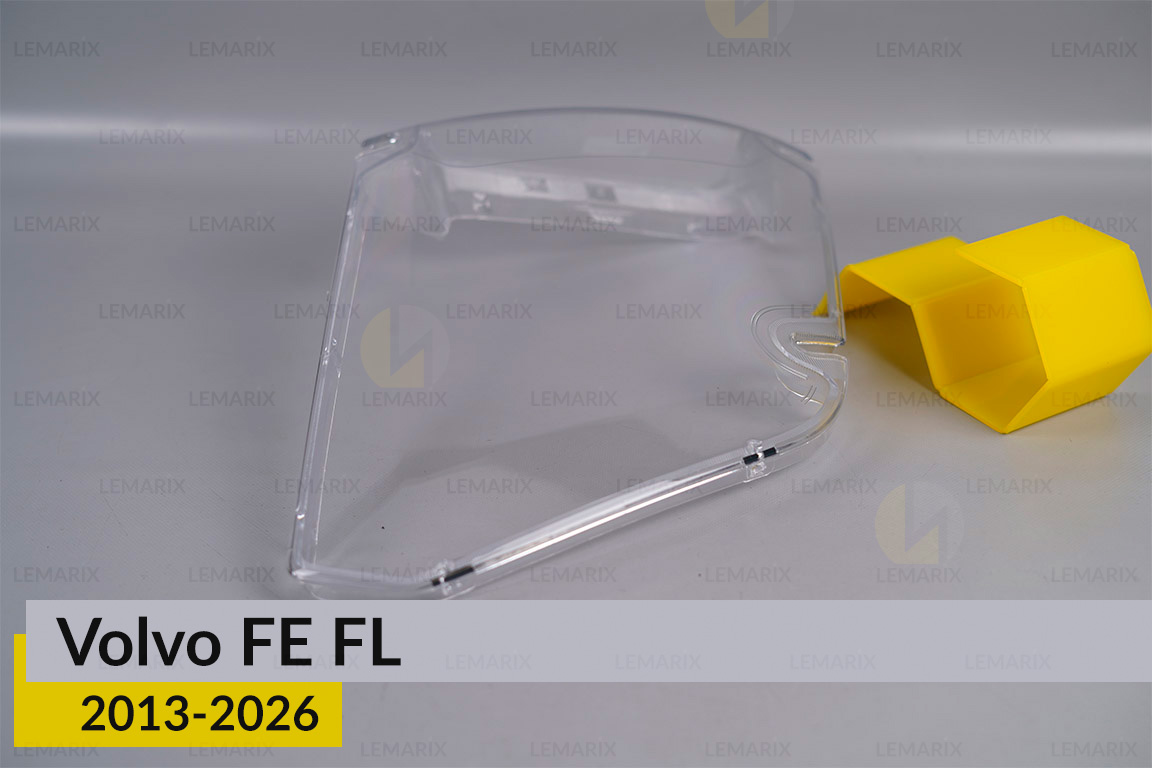 Скло фари Volvo FE FL (2013-2026) ліве