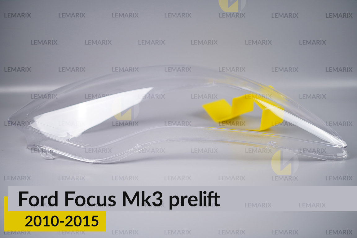 Скло фари Ford Focus Mk3 (2010-2015) дорест праве