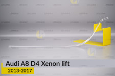 Світловод фари Audi A8 D4 Xenon (2013-2017) рест лівий