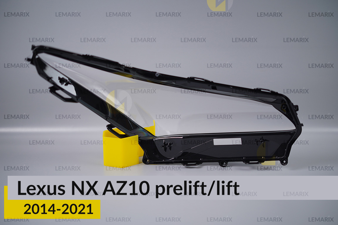 Скло фари Lexus NX AZ10 (2014-2021) дорест/рест ліве