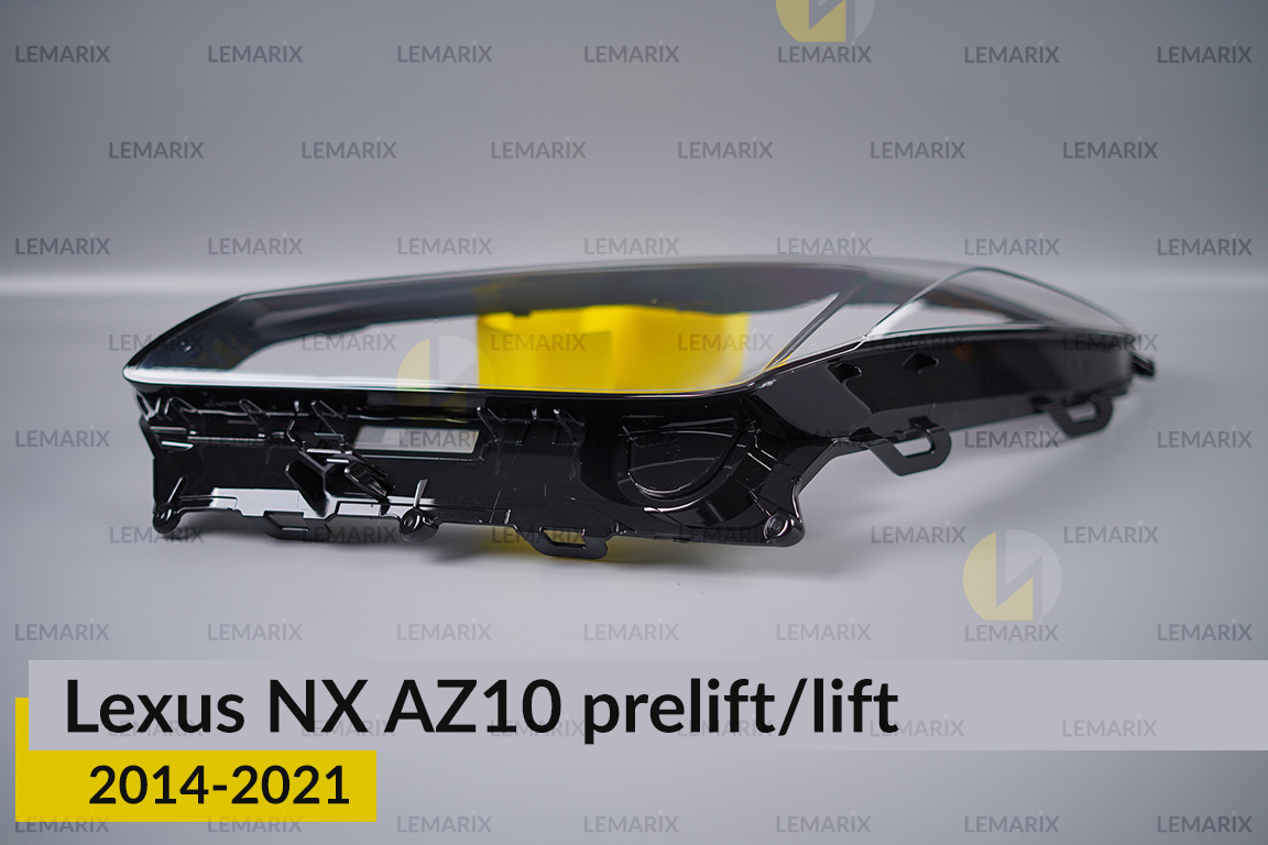 Скло фари Lexus NX AZ10 (2014-2021) дорест/рест ліве