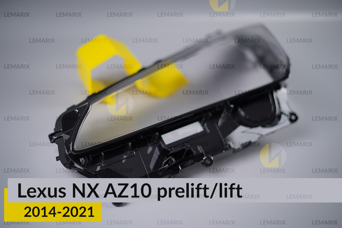 Скло фари Lexus NX AZ10 (2014-2021) дорест/рест ліве