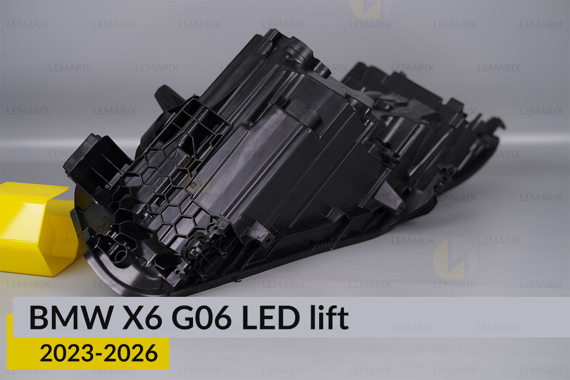 Корпус фари BMW X6 G06 LED (2023-2026) рест лівий
