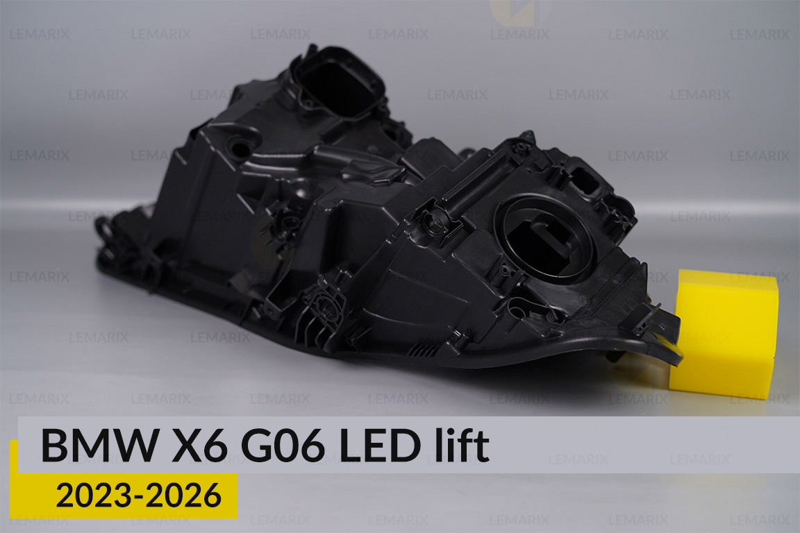 Корпус фари BMW X6 G06 LED (2023-2026) рест лівий