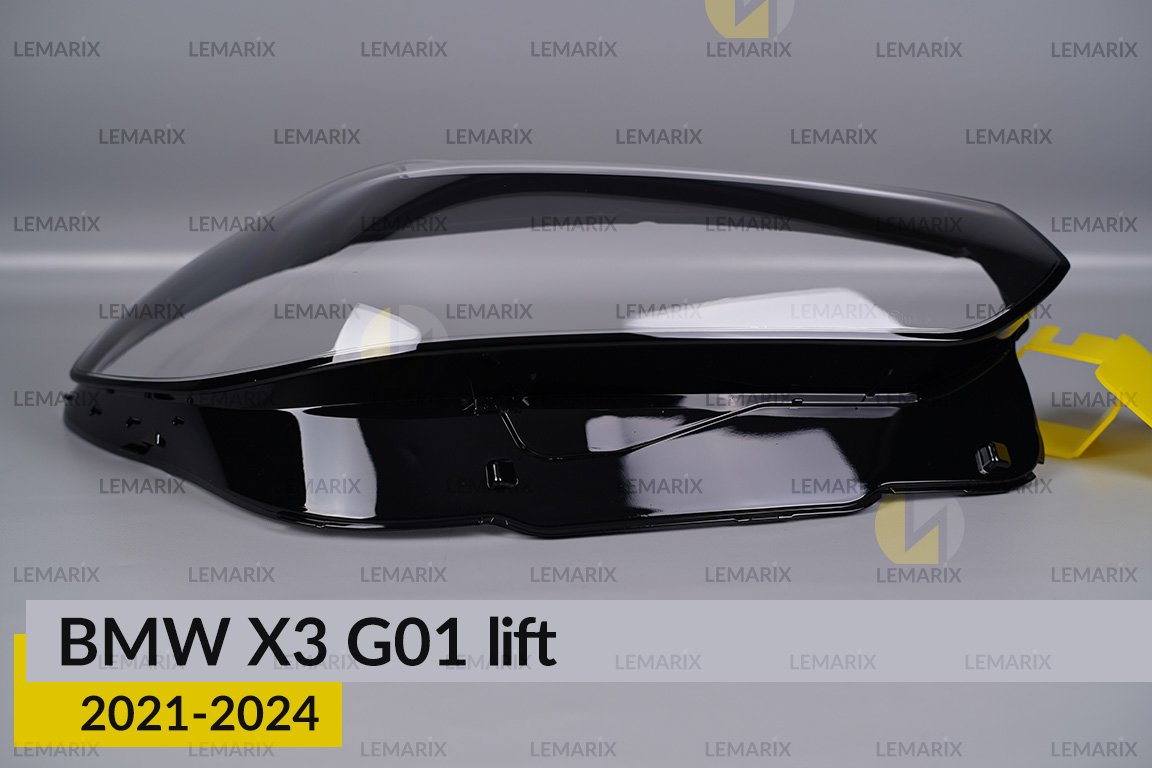 Скло фари BMW X3 G01 (2021-2024) рест праве