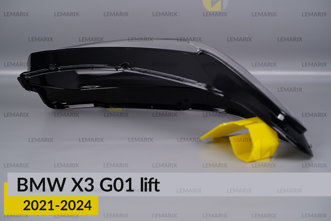 Скло фари BMW X3 G01 (2021-2024) рест праве