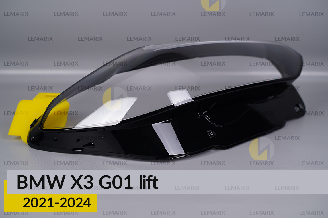 Скло фари BMW X3 G01 (2021-2024) рест праве