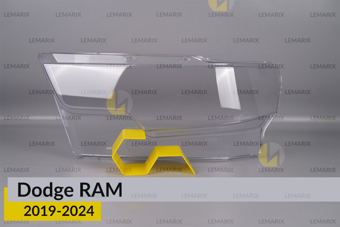 Скло фари Dodge RAM (2019-2024) ліве