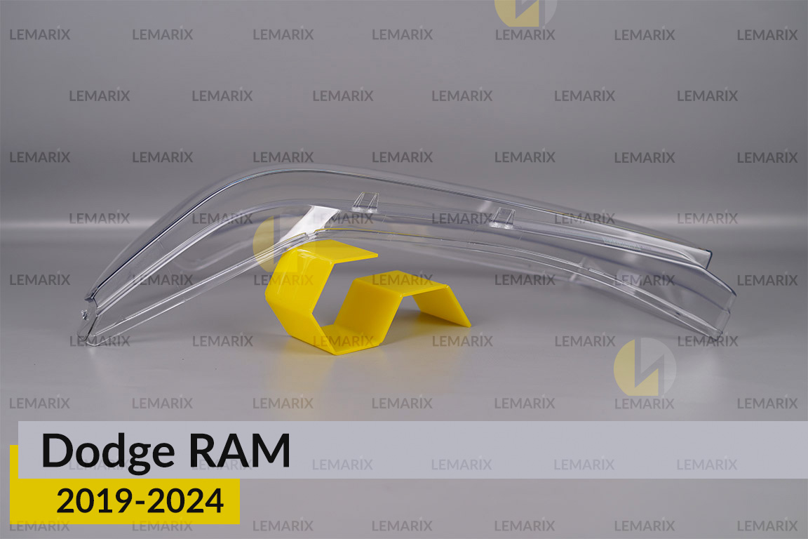 Скло фари Dodge RAM (2019-2024) ліве
