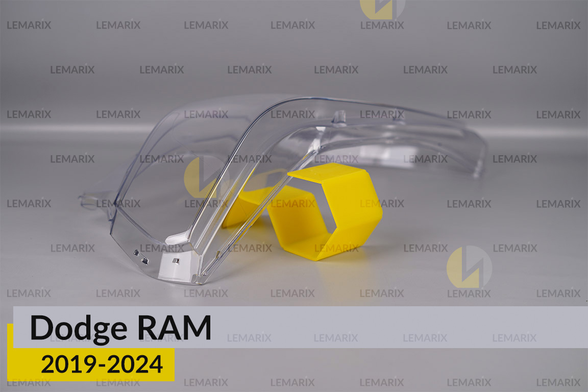 Скло фари Dodge RAM (2019-2024) ліве