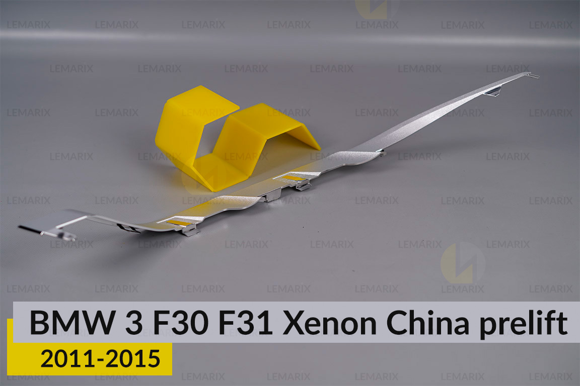 Хромована декоративна маска нижня BMW 3 F30 F31 Xenon China (2011-2015) дорест права