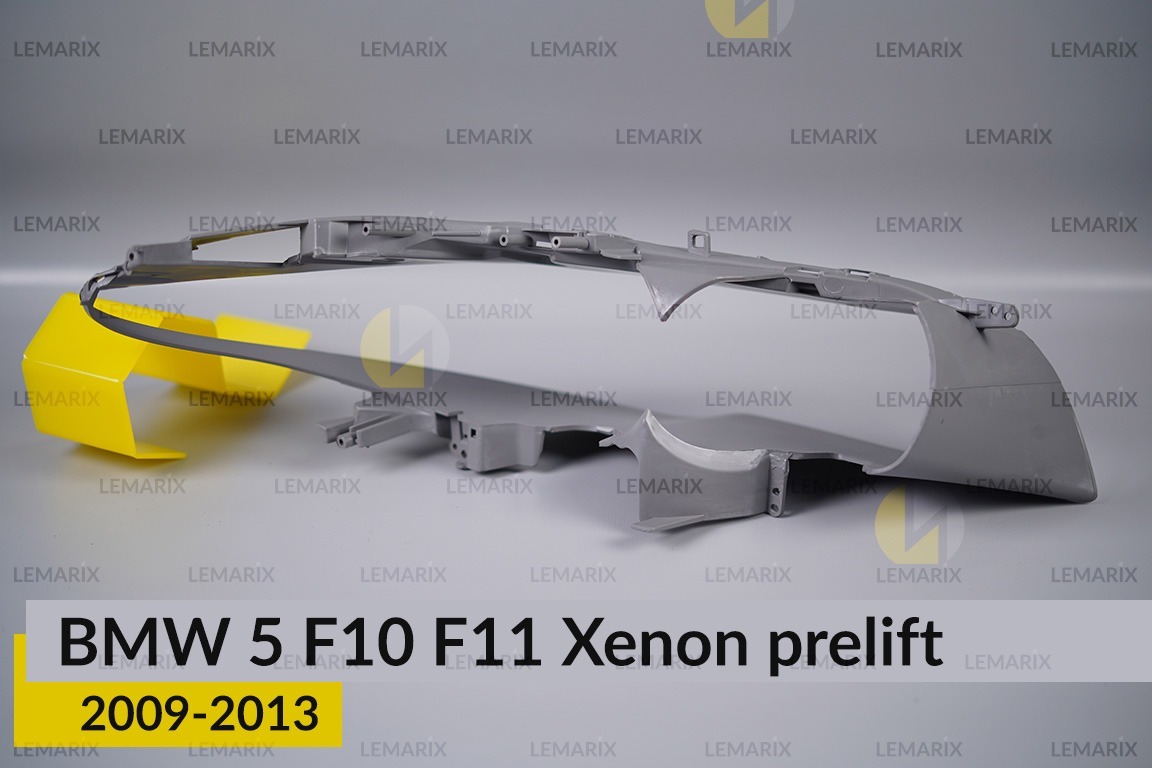 Декоративна маска BMW 5 F10 F11 Xenon (2009-2013) дорест ліва