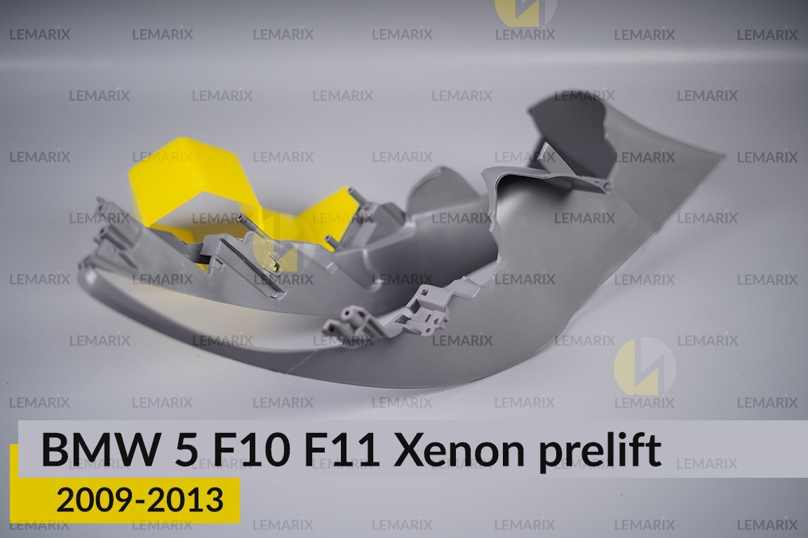 Декоративна маска BMW 5 F10 F11 Xenon (2009-2013) дорест ліва