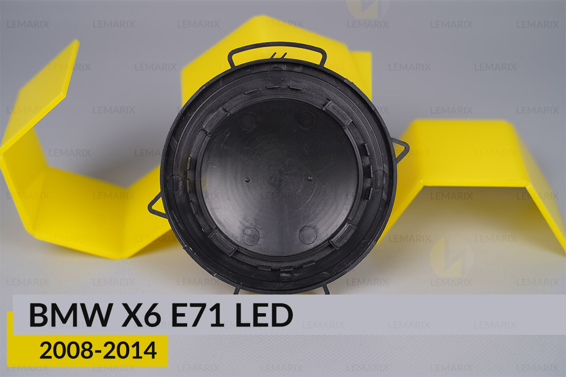 Кришка ковпак заглушка фари BMW X6 E71 LED (2008-2014) ліва/права
