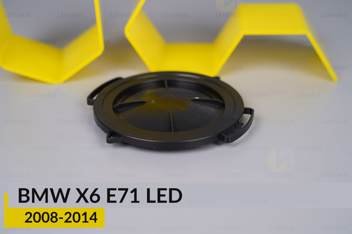 Кришка ковпак заглушка фари BMW X6 E71 LED (2008-2014) ліва/права