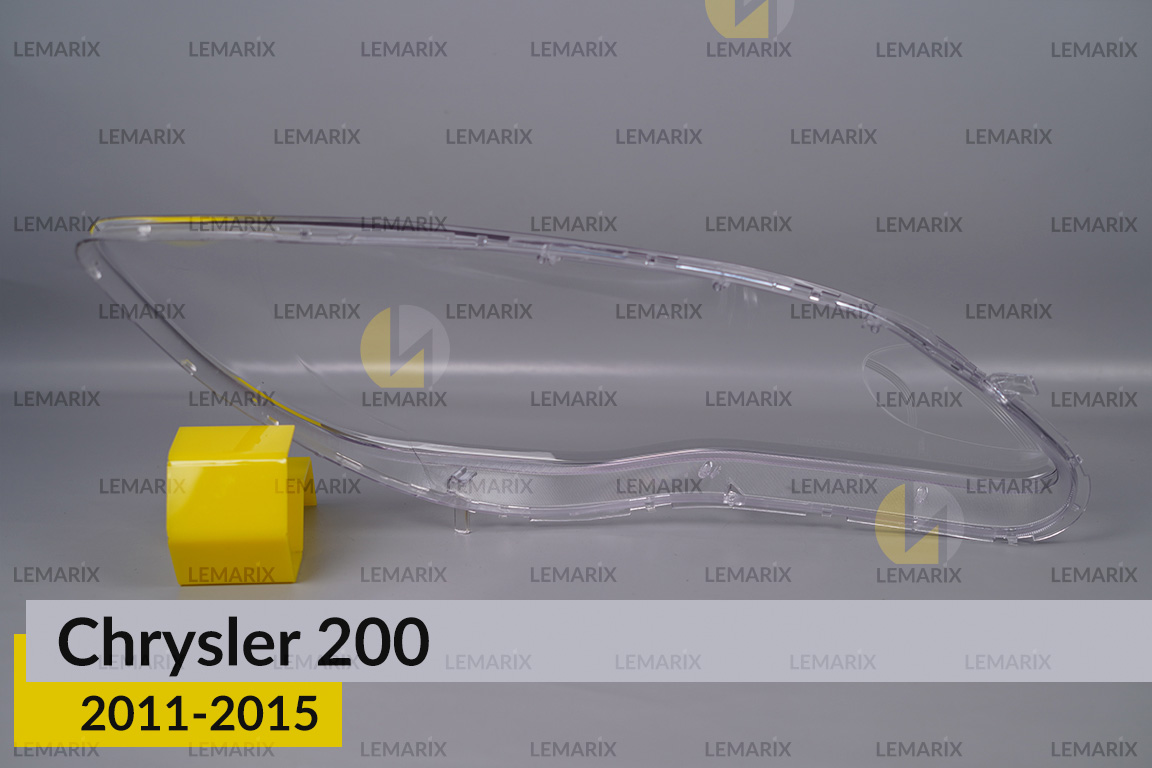 Скло фари Chrysler 200 (2011-2015) ліве