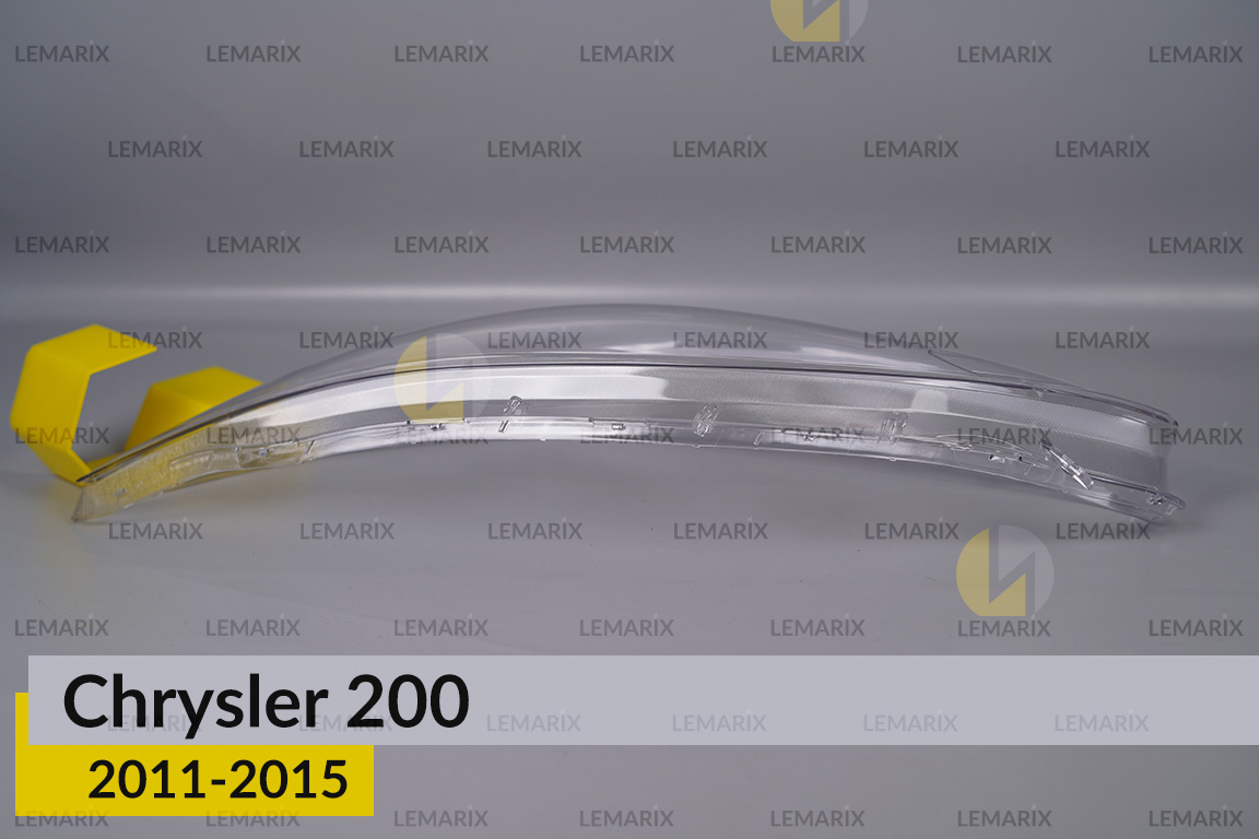 Скло фари Chrysler 200 (2011-2015) ліве
