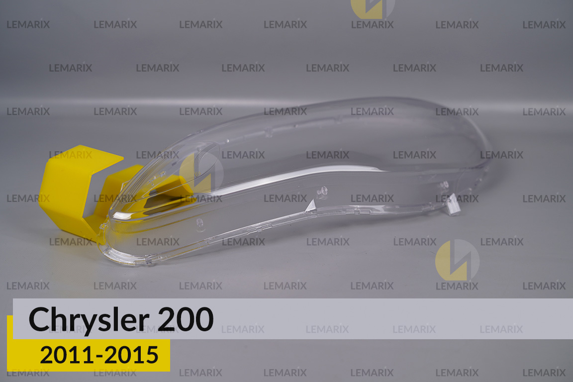 Скло фари Chrysler 200 (2011-2015) ліве