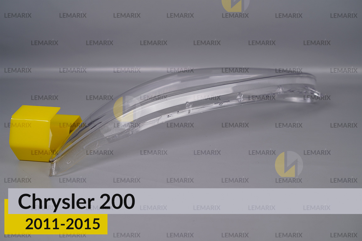 Скло фари Chrysler 200 (2011-2015) ліве