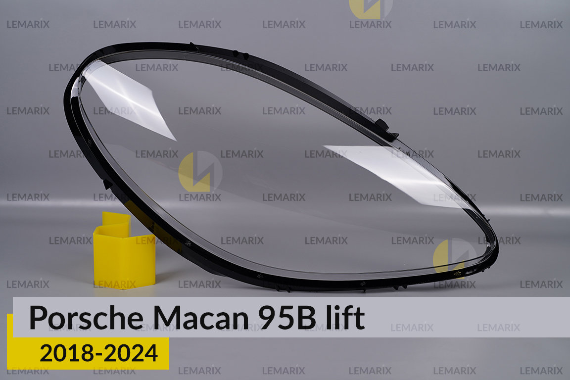 Скло фари Porsche Macan 95B (2018-2024) рест праве