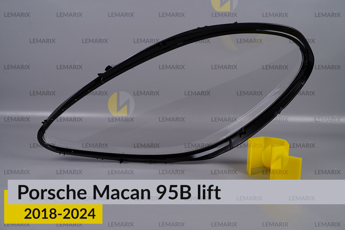 Скло фари Porsche Macan 95B (2018-2024) рест праве