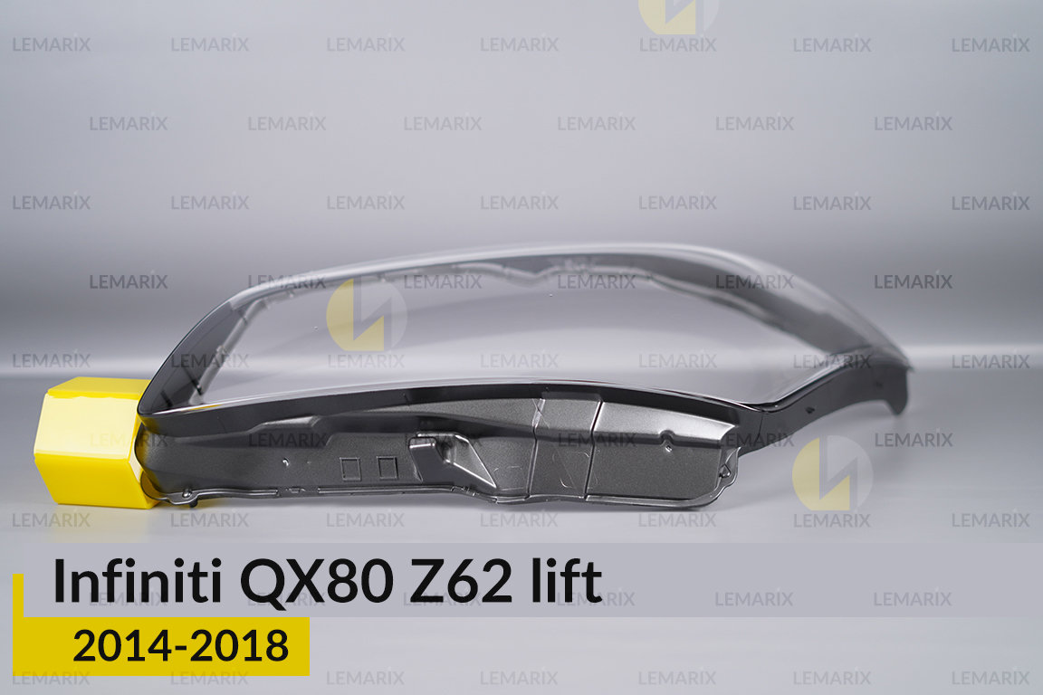 Скло фари Infiniti QX80 Z62 (2014-2018) рест ліве