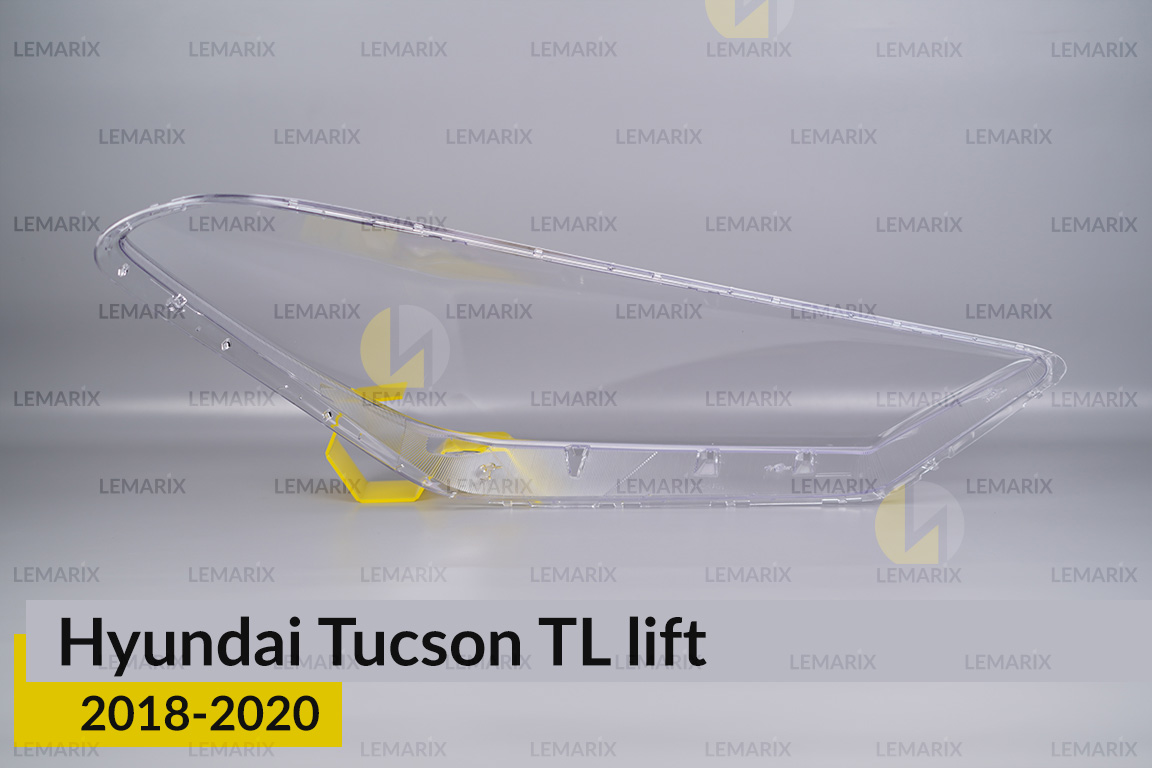 Скло фари Hyundai Tucson TL (2018-2020) рест ліве