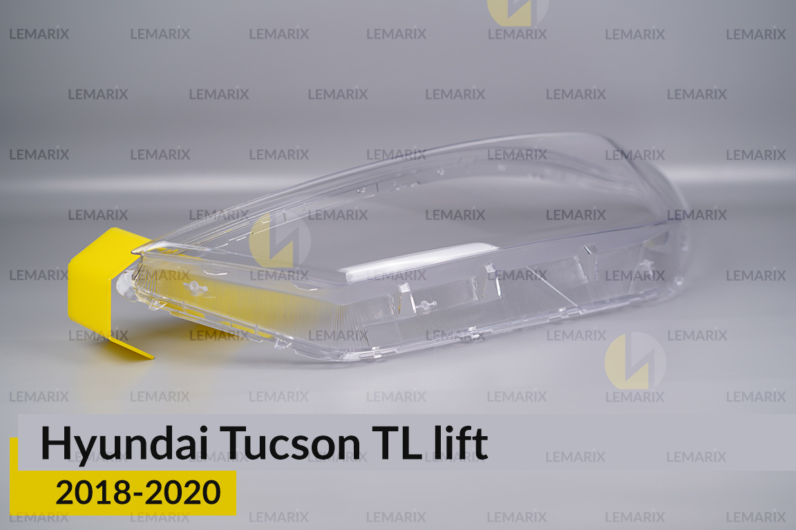 Скло фари Hyundai Tucson TL (2018-2020) рест ліве