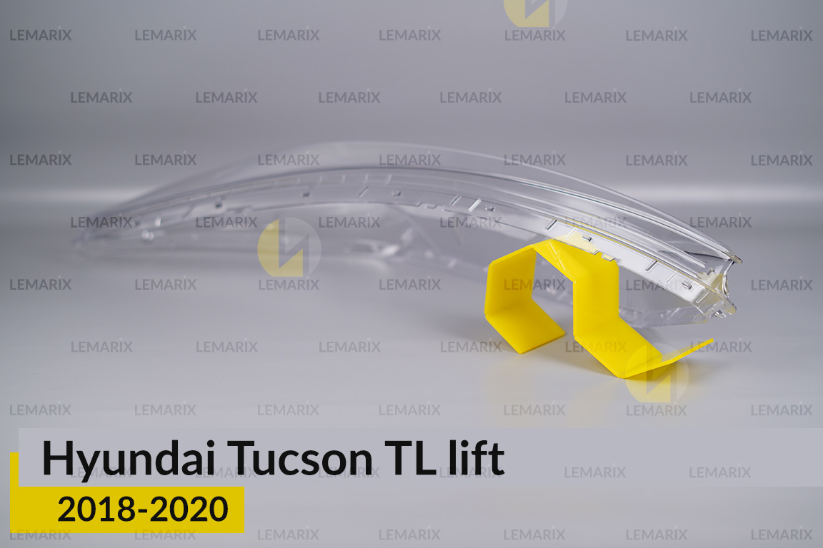 Скло фари Hyundai Tucson TL (2018-2020) рест ліве