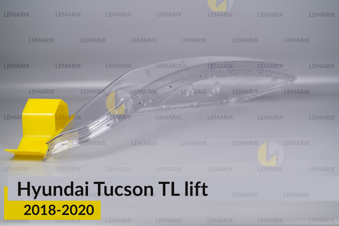 Скло фари Hyundai Tucson TL (2018-2020) рест ліве