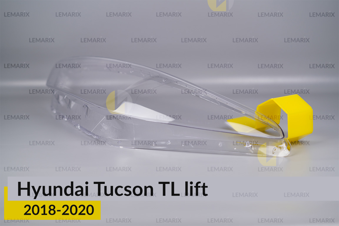Скло фари Hyundai Tucson TL (2018-2020) рест ліве