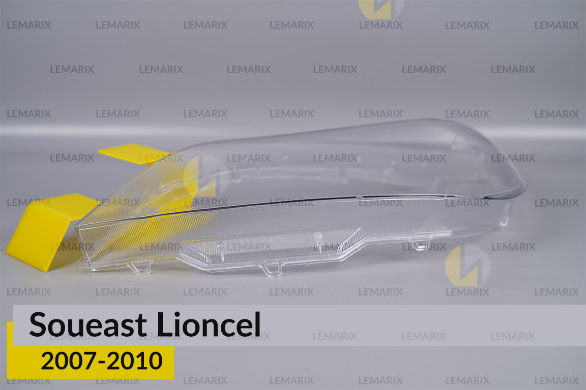Скло фари Soueast Lioncel (2007-2010) ліве
