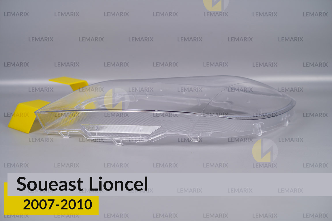 Скло фари Soueast Lioncel (2007-2010) ліве