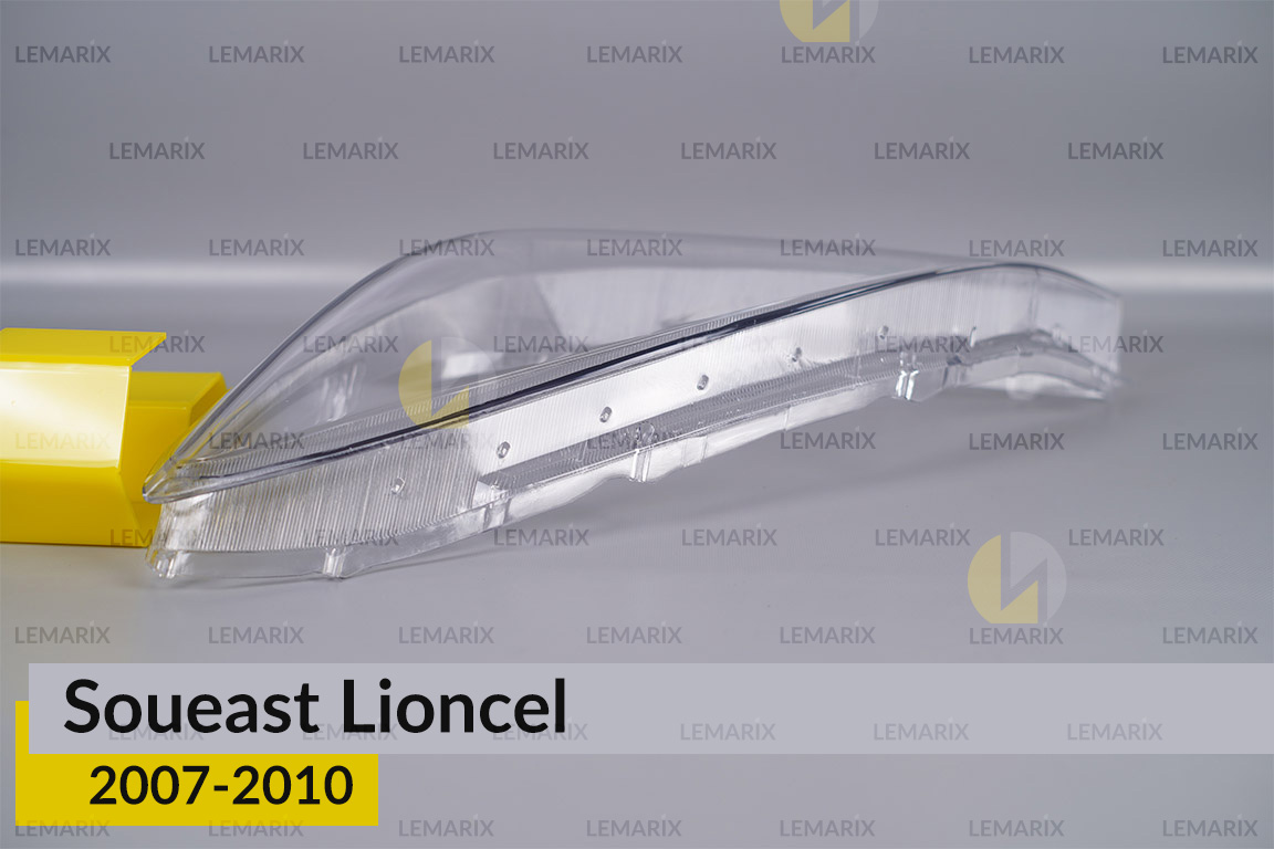 Скло фари Soueast Lioncel (2007-2010) ліве