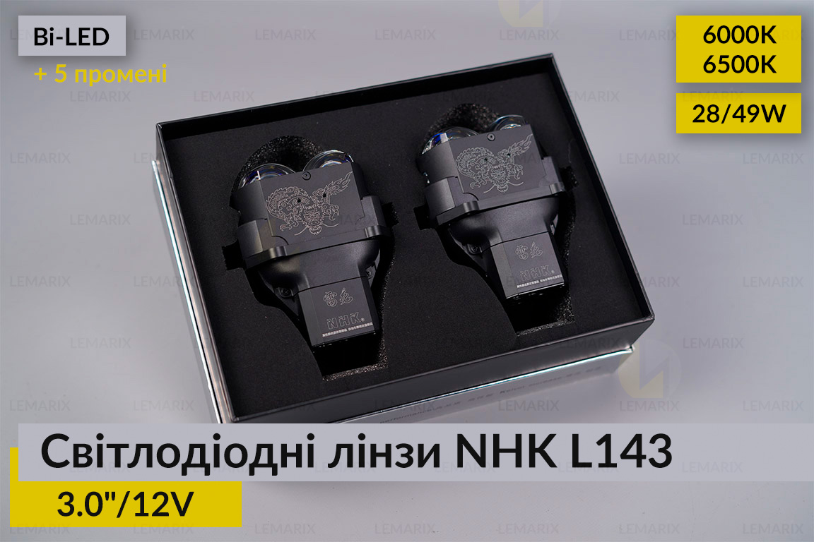 Світлодіодні лінзи NHK L143 3