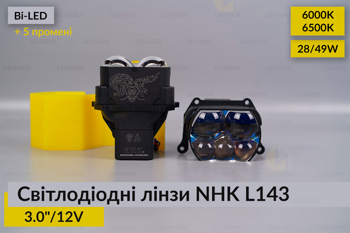 Світлодіодні лінзи NHK L143 3