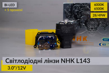 Світлодіодні лінзи NHK L143 3