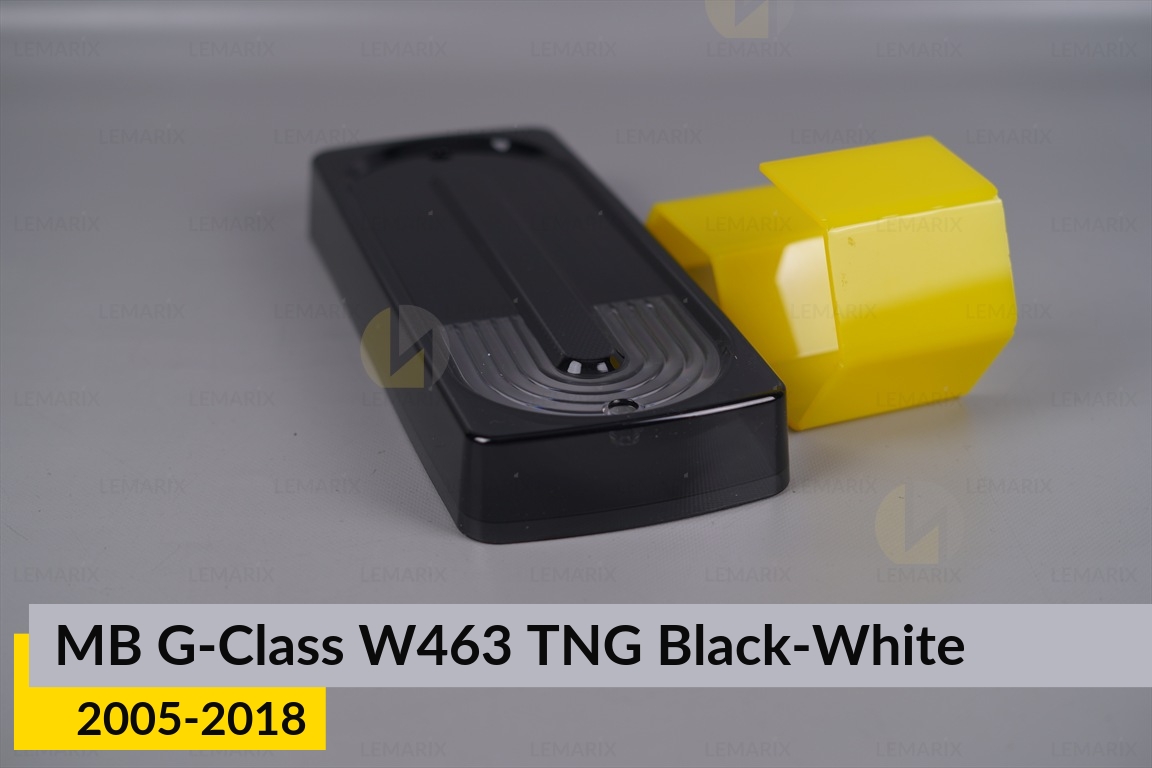 Скло заднього ліхтаря Mercedes-Benz G-Class W463 TNG Black-White (2005-2018) ліве/праве