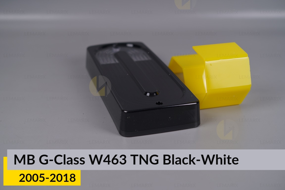 Скло заднього ліхтаря Mercedes-Benz G-Class W463 TNG Black-White (2005-2018) ліве/праве