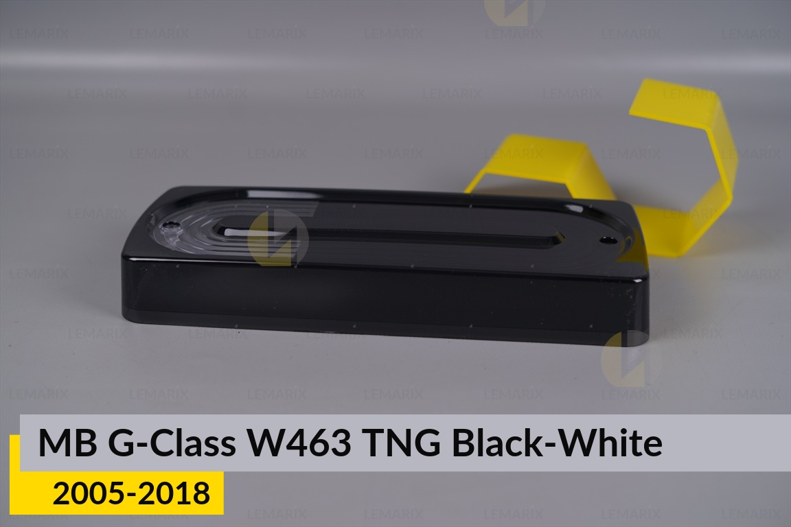 Скло заднього ліхтаря Mercedes-Benz G-Class W463 TNG Black-White (2005-2018) ліве/праве
