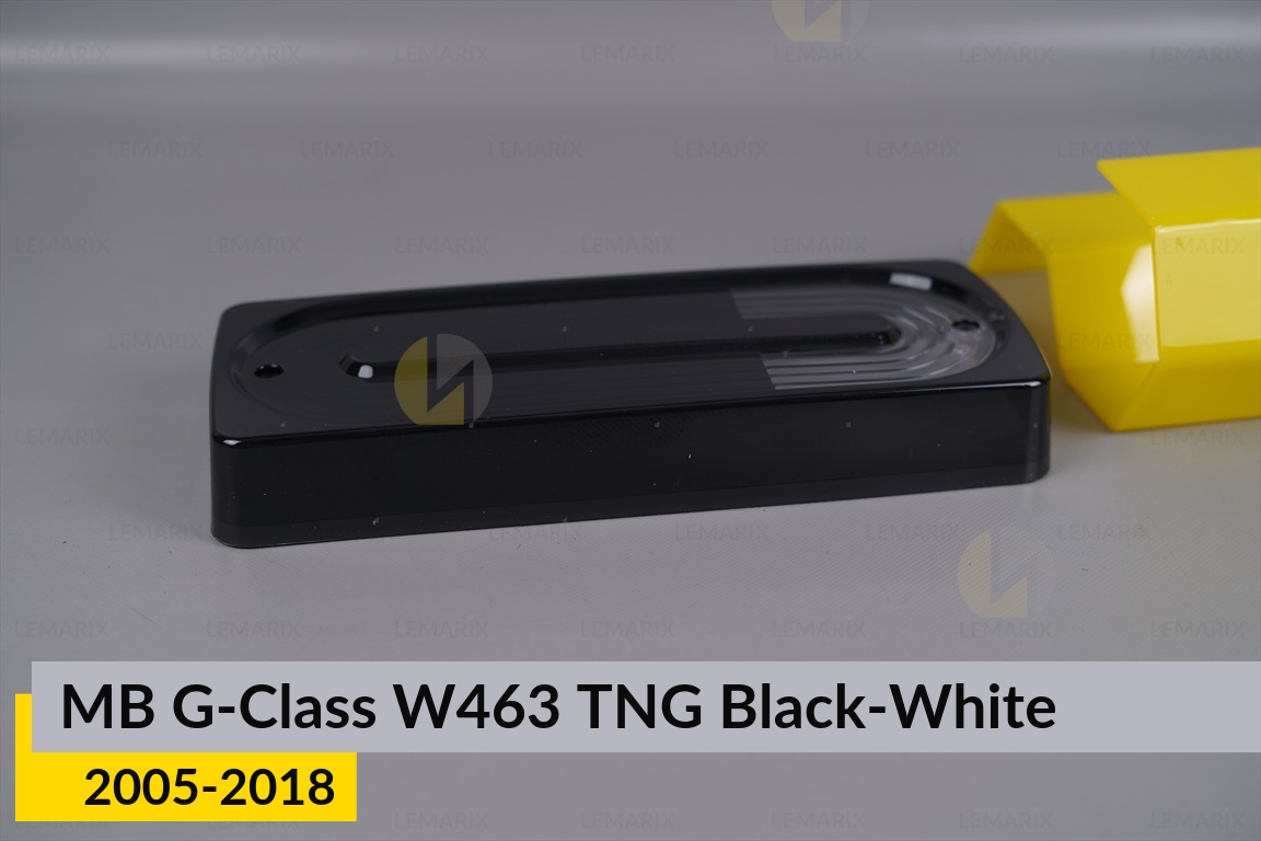 Скло заднього ліхтаря Mercedes-Benz G-Class W463 TNG Black-White (2005-2018) ліве/праве