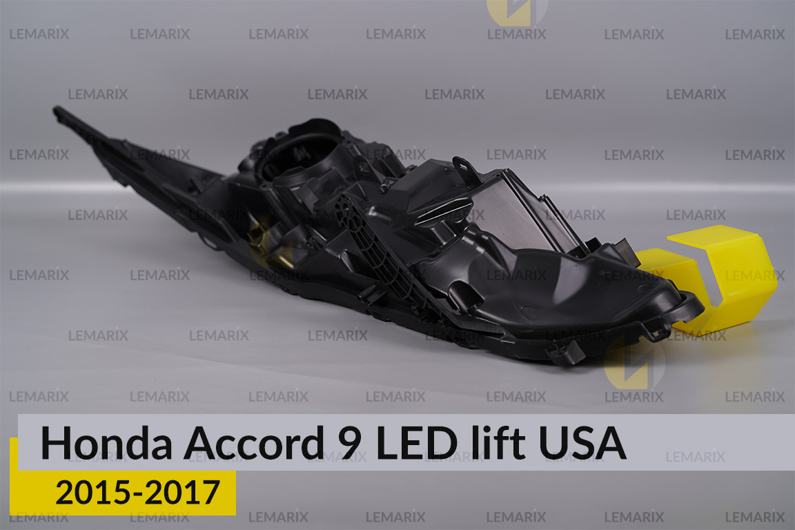 Корпус фари Honda Accord 9 LED USA (2015-2017) рест правий