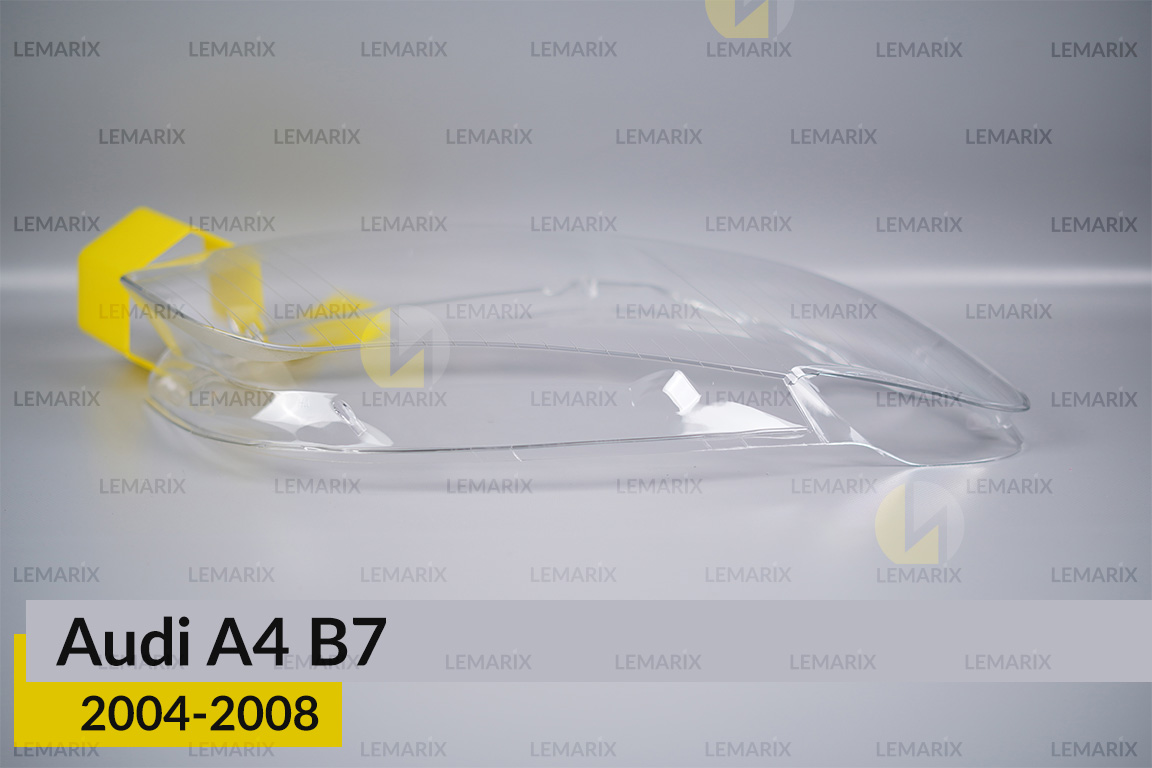 Скло фари Audi A4 B7 (2004-2008) праве